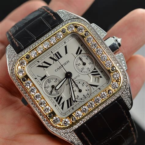 goldsmiths cartier watch|cartier watches gold and diamonds.